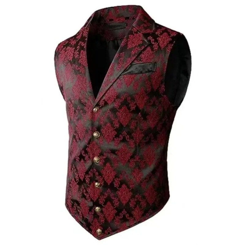 Slim Fit Vest British Retro St - Men'S Formal Wear Waistcoat 리뷰 및 가격