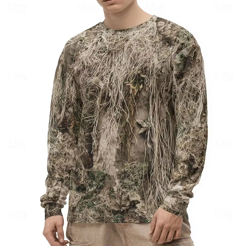 Men's Camo Animal Print Long S - Mens Formal 리뷰 및 가격