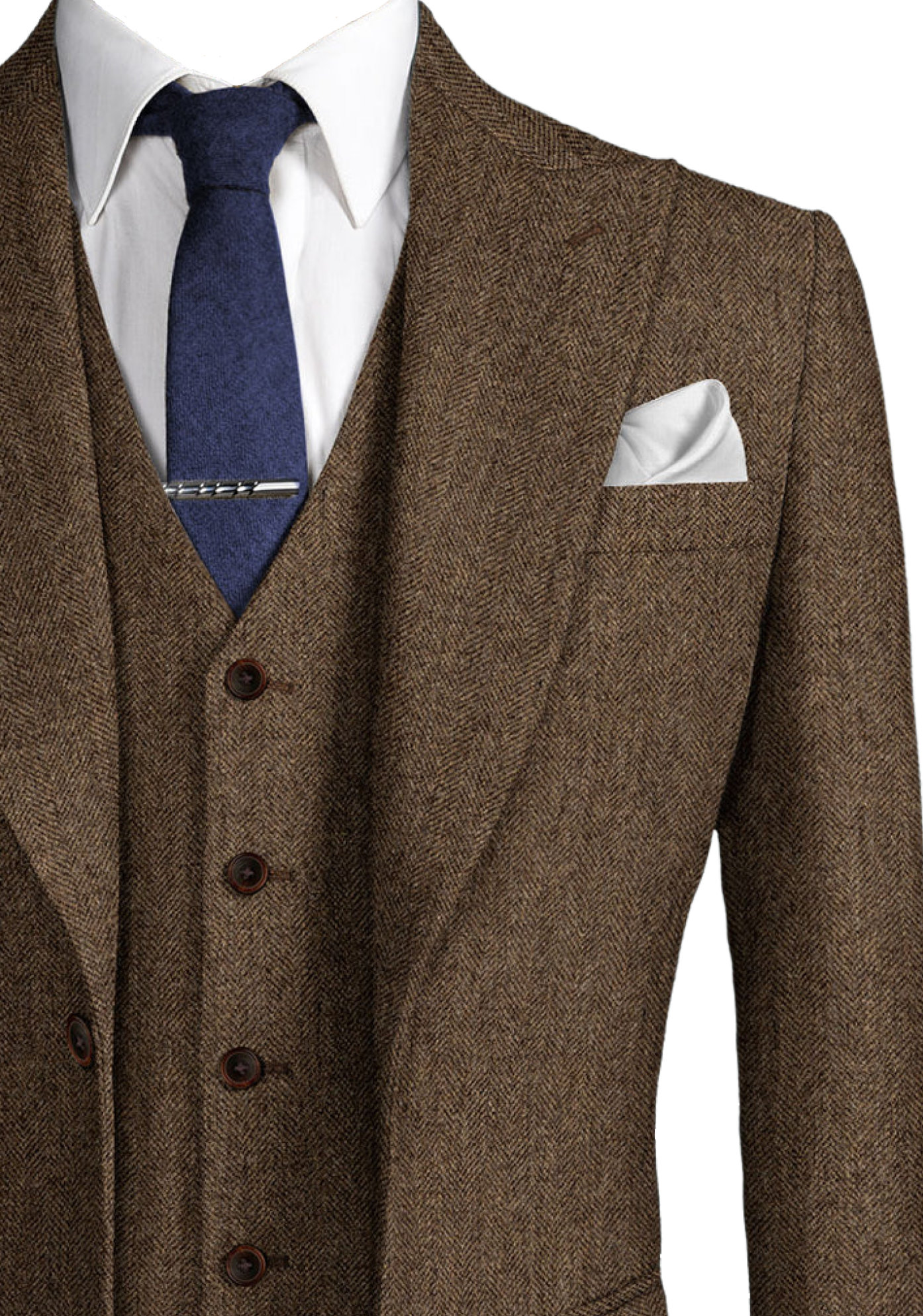 Mens Herringbone Suits 3 Piece - Men'S Formal Wear No Suit 리뷰 및 가격