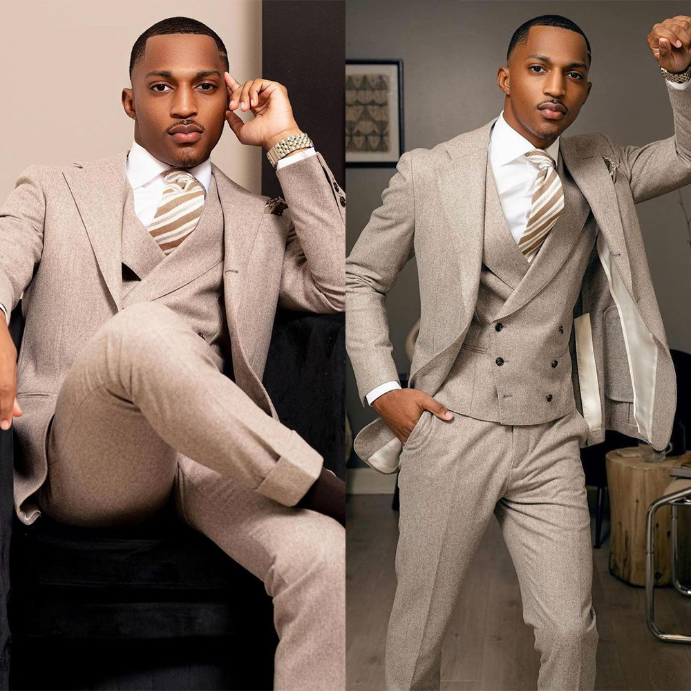 Classic Men Suits Formal Busin - Men'S Formal Wear Waistcoat 리뷰 및 가격