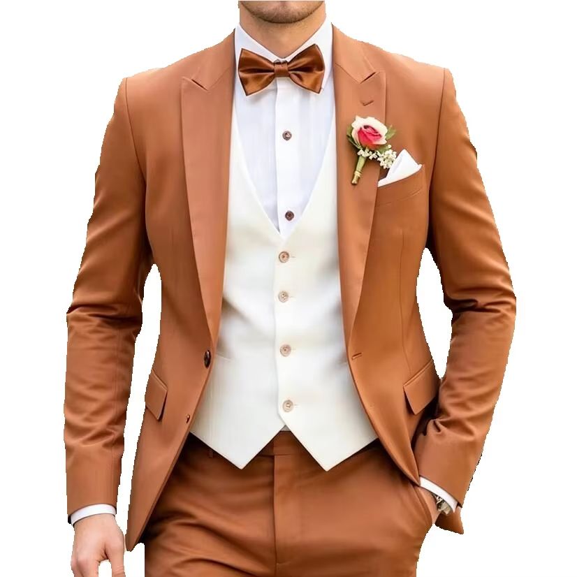 New Classic 3 Piece Men's Suit - Men'S Formal Wear Waistcoat 리뷰 및 가격