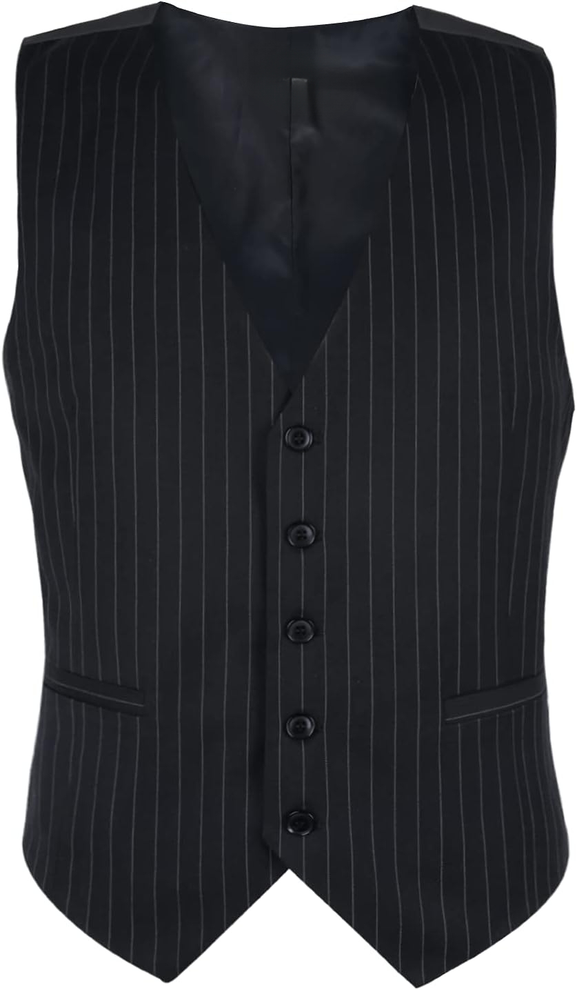 Mens Pinstripe Business Suit V - Men'S Formal Wear Waistcoat 리뷰 및 가격