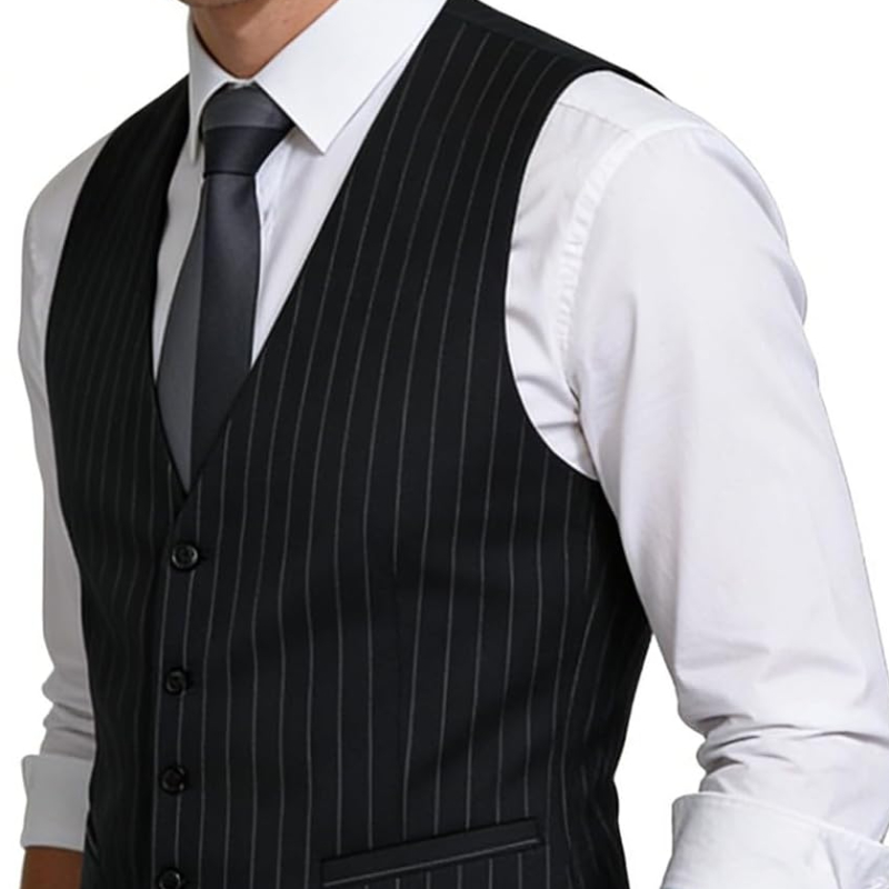 Mens Pinstripe Business Suit V - Men'S Formal Wear Waistcoat 리뷰 및 가격