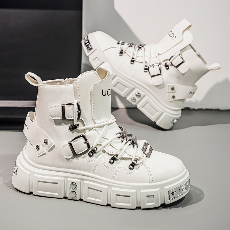 Fashion Rivet Black High top S - Men'S Gothic Formal Wear 리뷰 및 가격