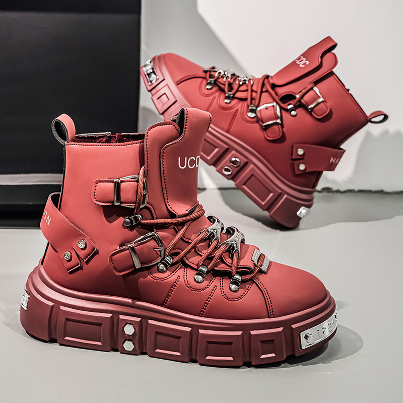 Fashion Rivet Black High top S - Men'S Gothic Formal Wear 리뷰 및 가격