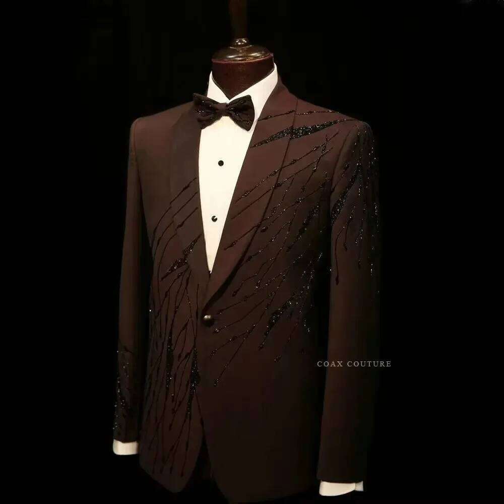 Brown High-End Formal Men Suit - High End Men'S Formal Wear 리뷰 및 가격