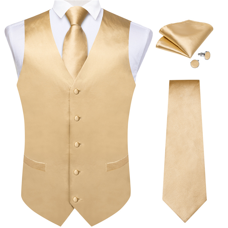 Elegant Solid Color V-neck Wai - Men'S Formal Wear Waistcoat 리뷰 및 가격