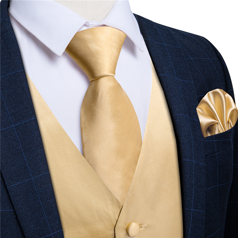 Elegant Solid Color V-neck Wai - Men'S Formal Wear Waistcoat 리뷰 및 가격