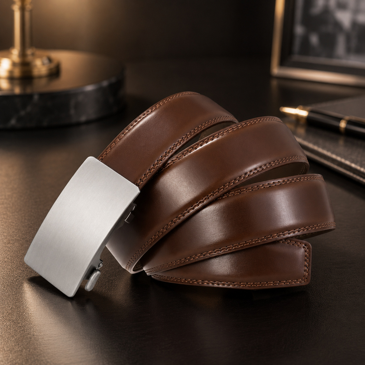 Plyesxale Red Brown Black Genu - Men Formal Wear Design 리뷰 및 가격