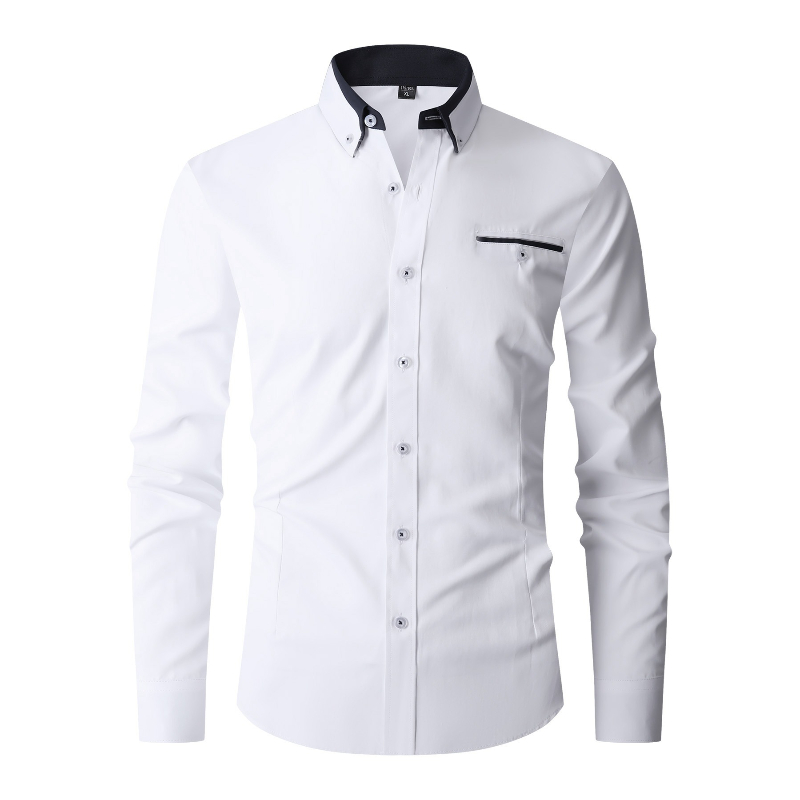 Men Formal Shirt Long Sleeve O - Mens Formal 리뷰 및 가격