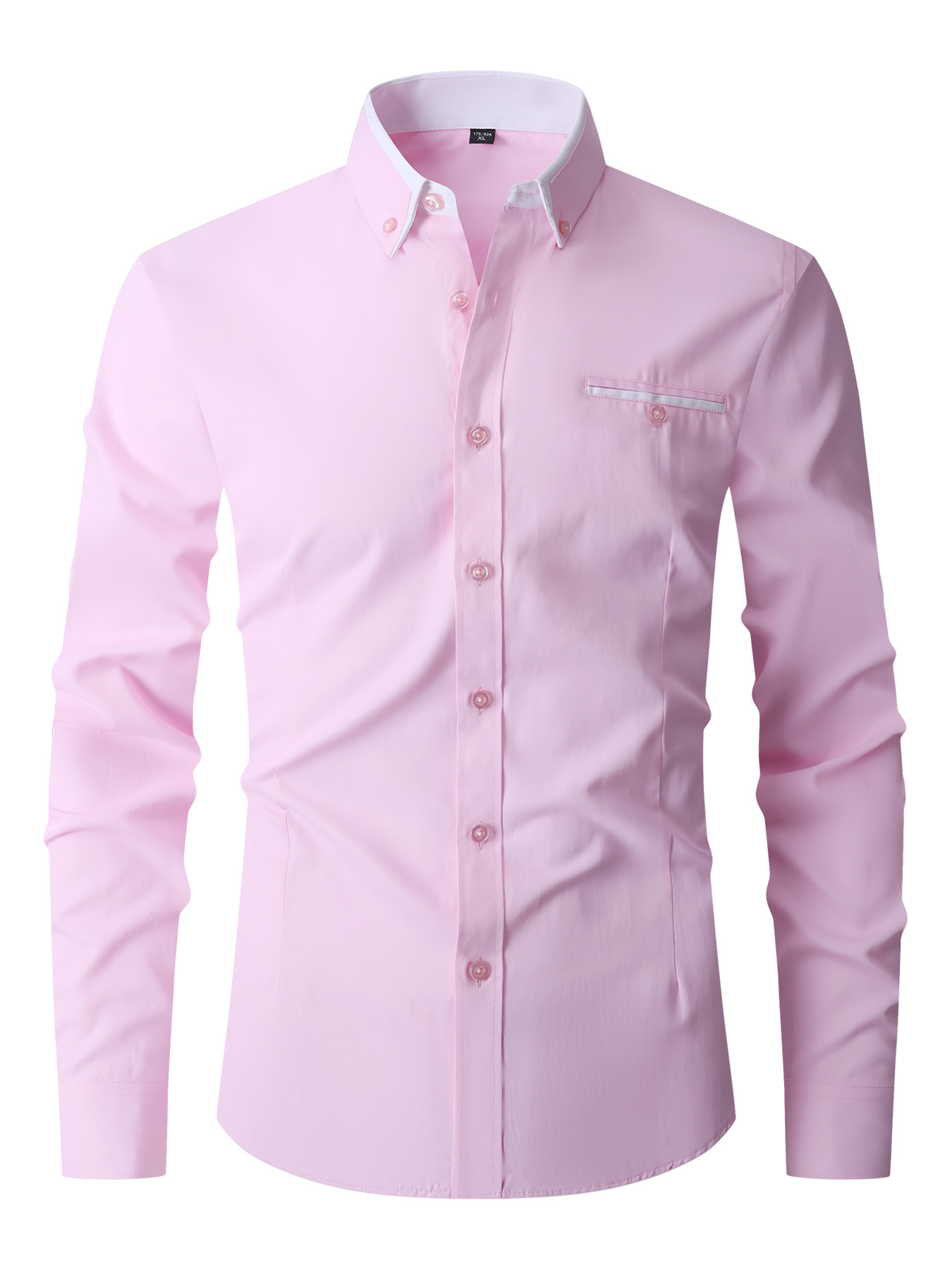 Men Formal Shirt Long Sleeve O - Mens Formal 리뷰 및 가격