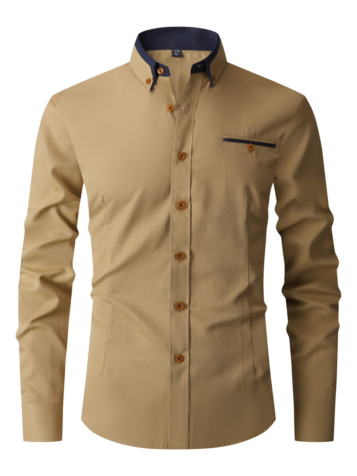 Men Formal Shirt Long Sleeve O - Mens Formal 리뷰 및 가격
