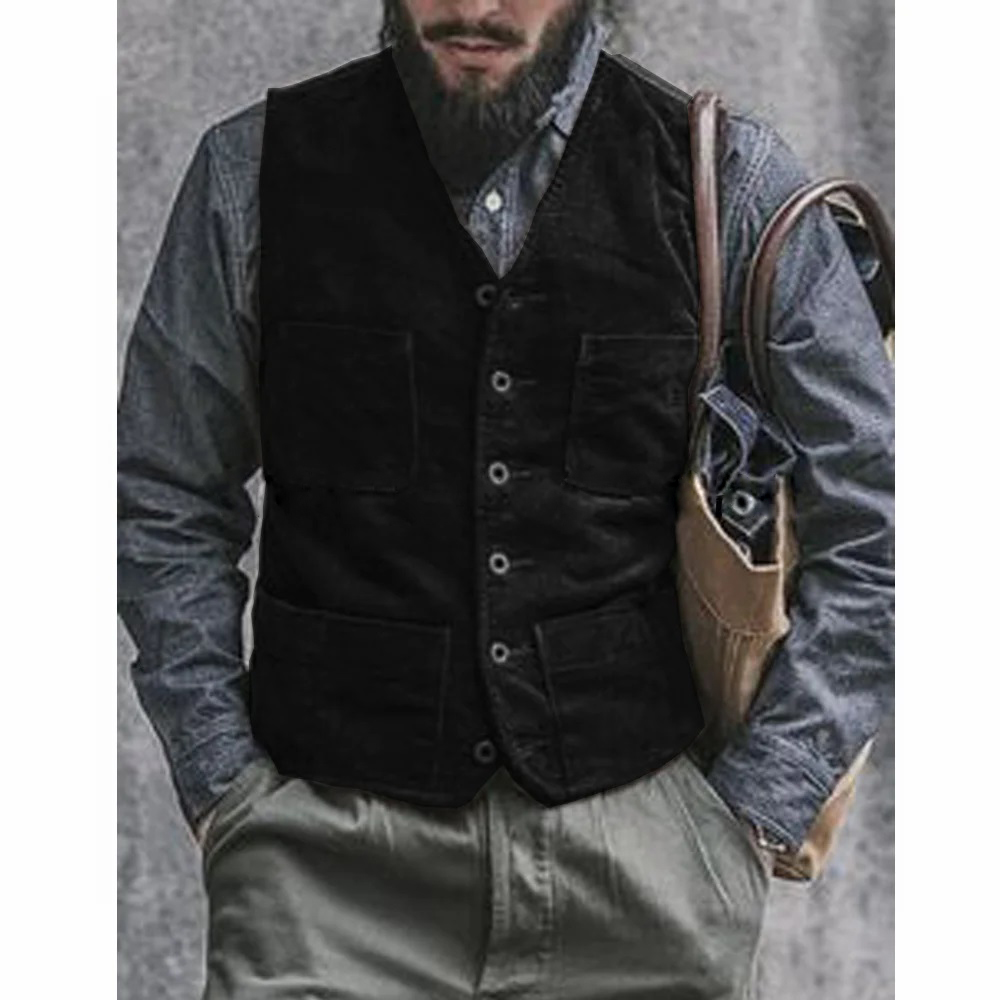 Corduroy Male Vest Suit for Me - Men'S Gothic Formal Wear 리뷰 및 가격