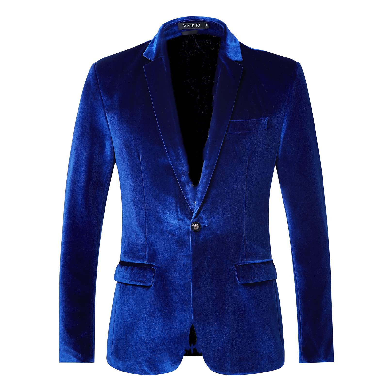 Men's Slim Fit Velvet Blazer J - Men'S Gothic Formal Wear 리뷰 및 가격