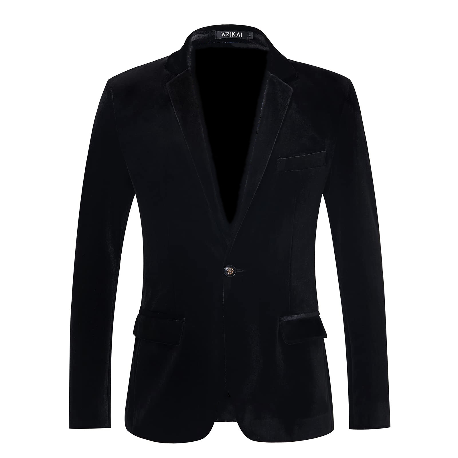 Men's Slim Fit Velvet Blazer J - Men'S Gothic Formal Wear 리뷰 및 가격