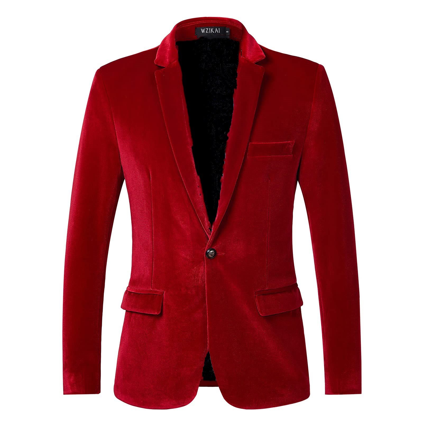 Men's Slim Fit Velvet Blazer J - Men'S Gothic Formal Wear 리뷰 및 가격