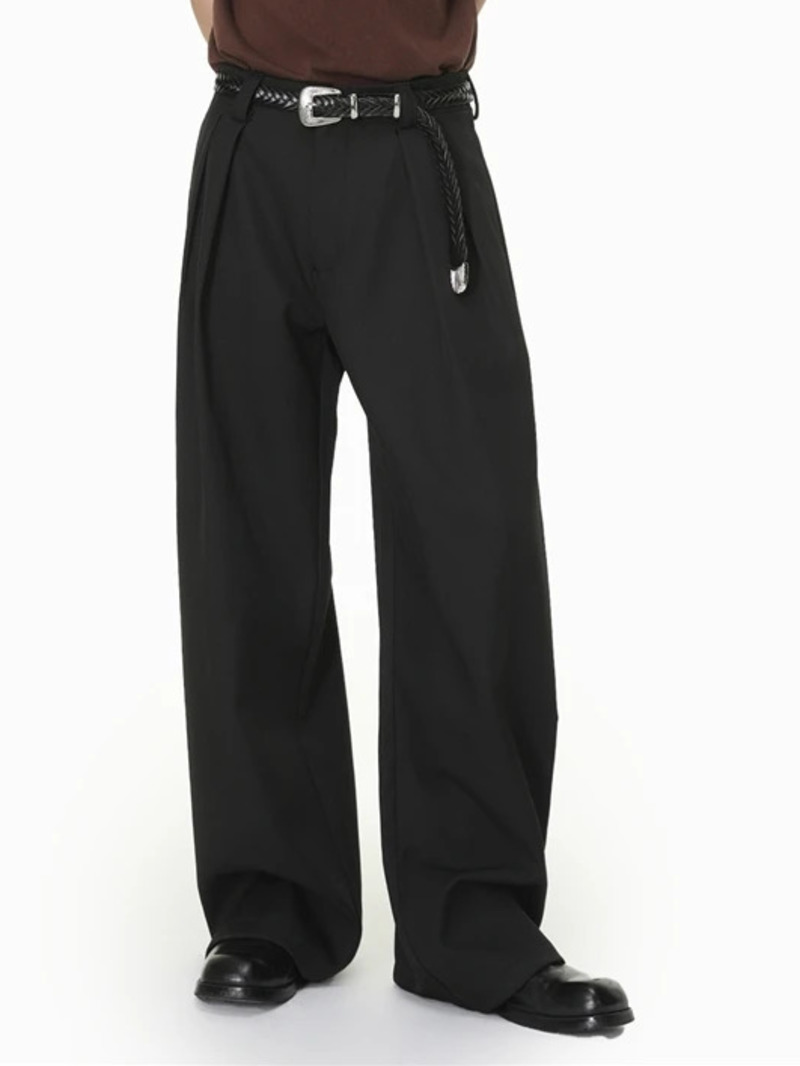 Premium Men's Wide Leg Trouser - Men'S Gothic Formal Wear 리뷰 및 가격