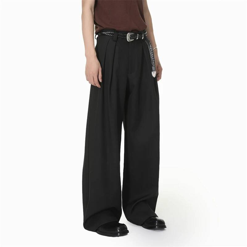 Premium Men's Wide Leg Trouser - Men'S Gothic Formal Wear 리뷰 및 가격