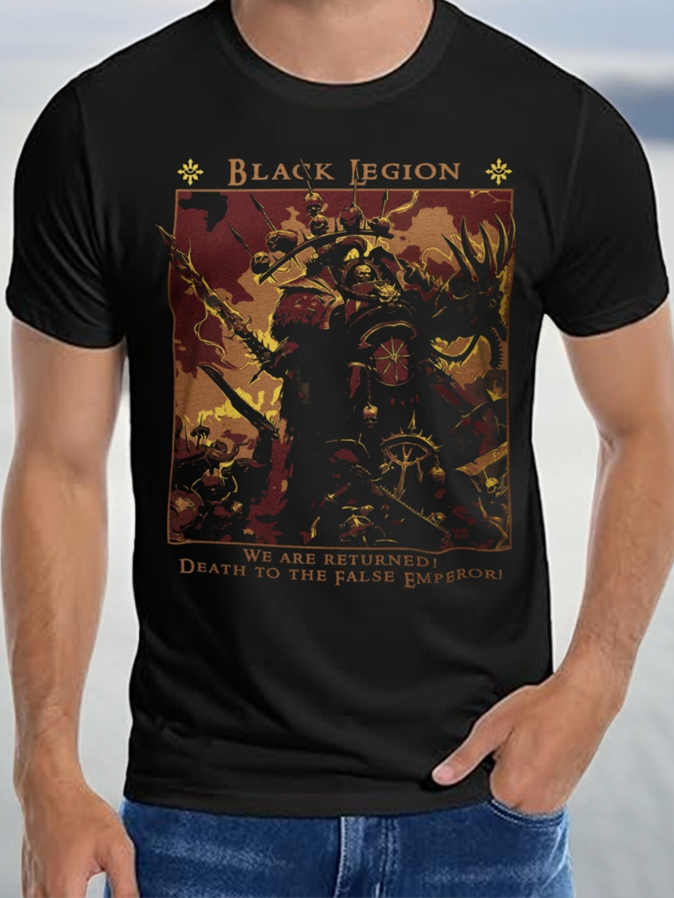 Men's Gothic Fantasy T-shirt - - Men'S Gothic Formal Wear 리뷰 및 가격