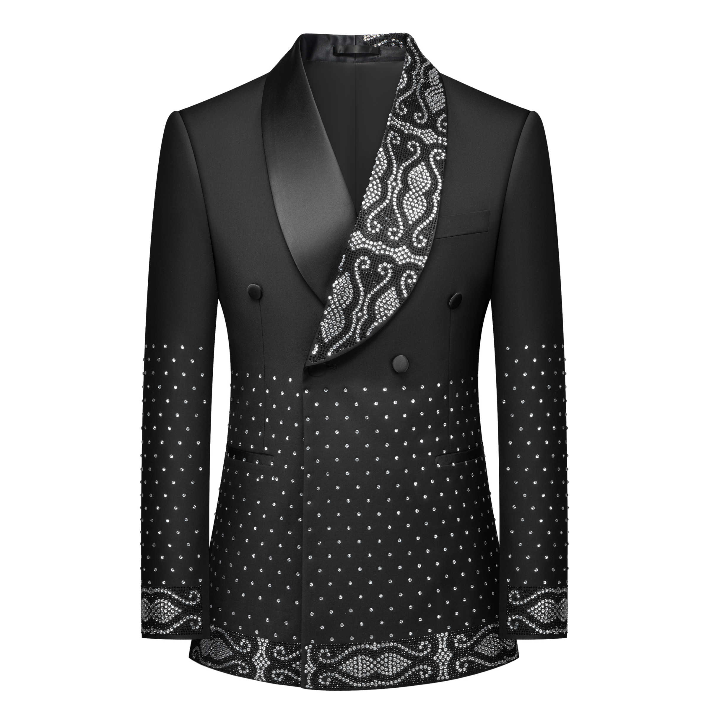 Real Picture Men Suit Crystal  - Men'S Formal Wear No Suit 리뷰 및 가격
