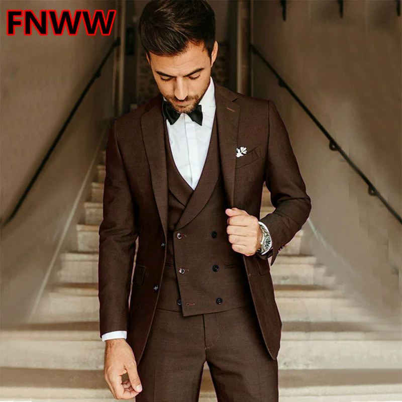 Men's Slim Fit Three-Piece Sui - High End Men'S Formal Wear 리뷰 및 가격