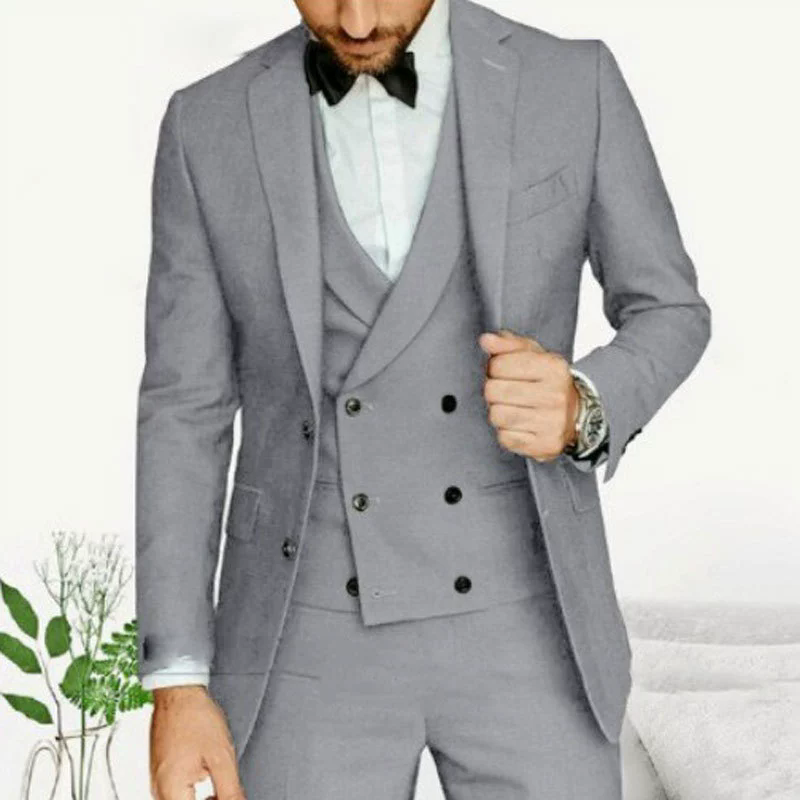 Men's Slim Fit Three-Piece Sui - High End Men'S Formal Wear 리뷰 및 가격