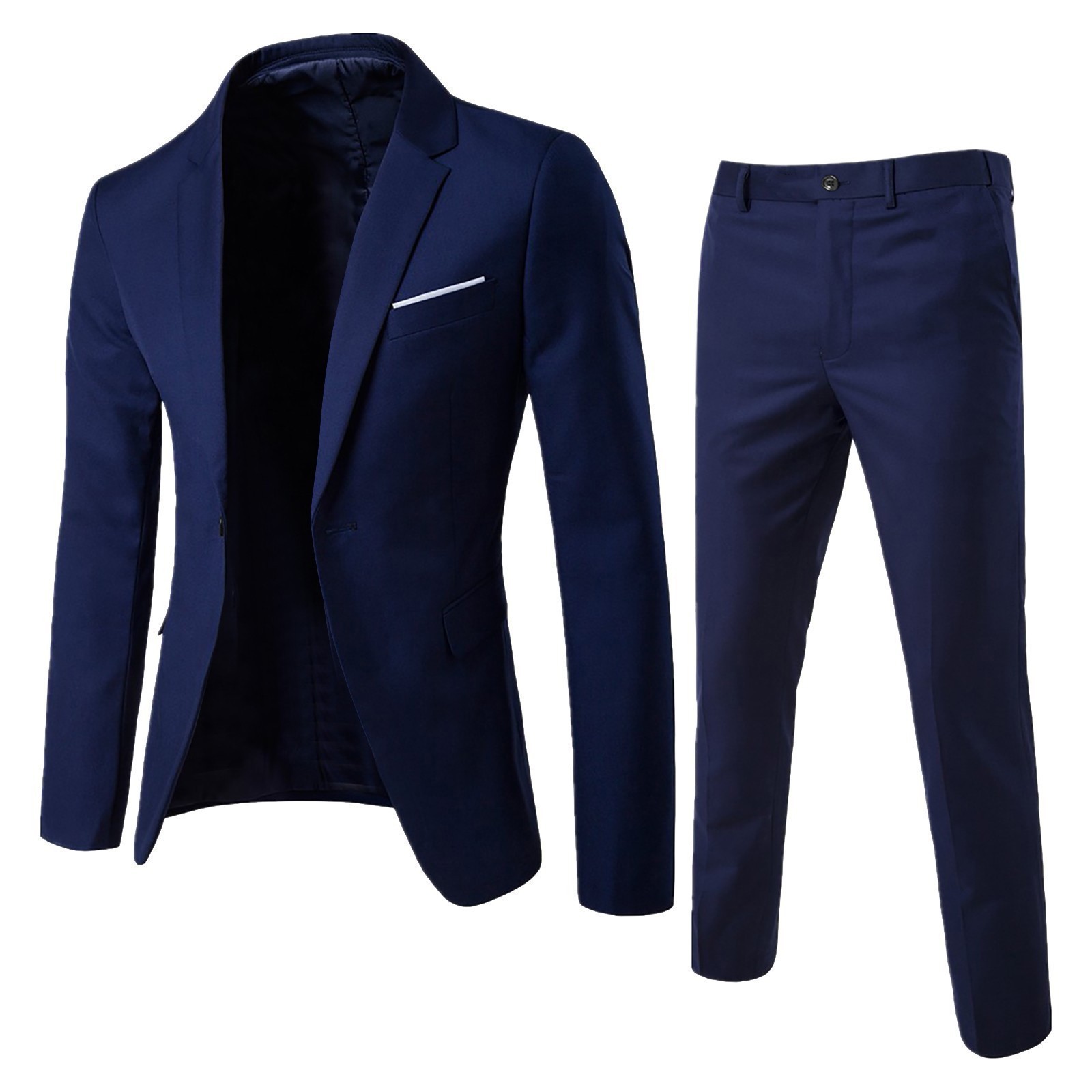 Mens Suit Set Two Piece Busine - Men'S Gothic Formal Wear 리뷰 및 가격