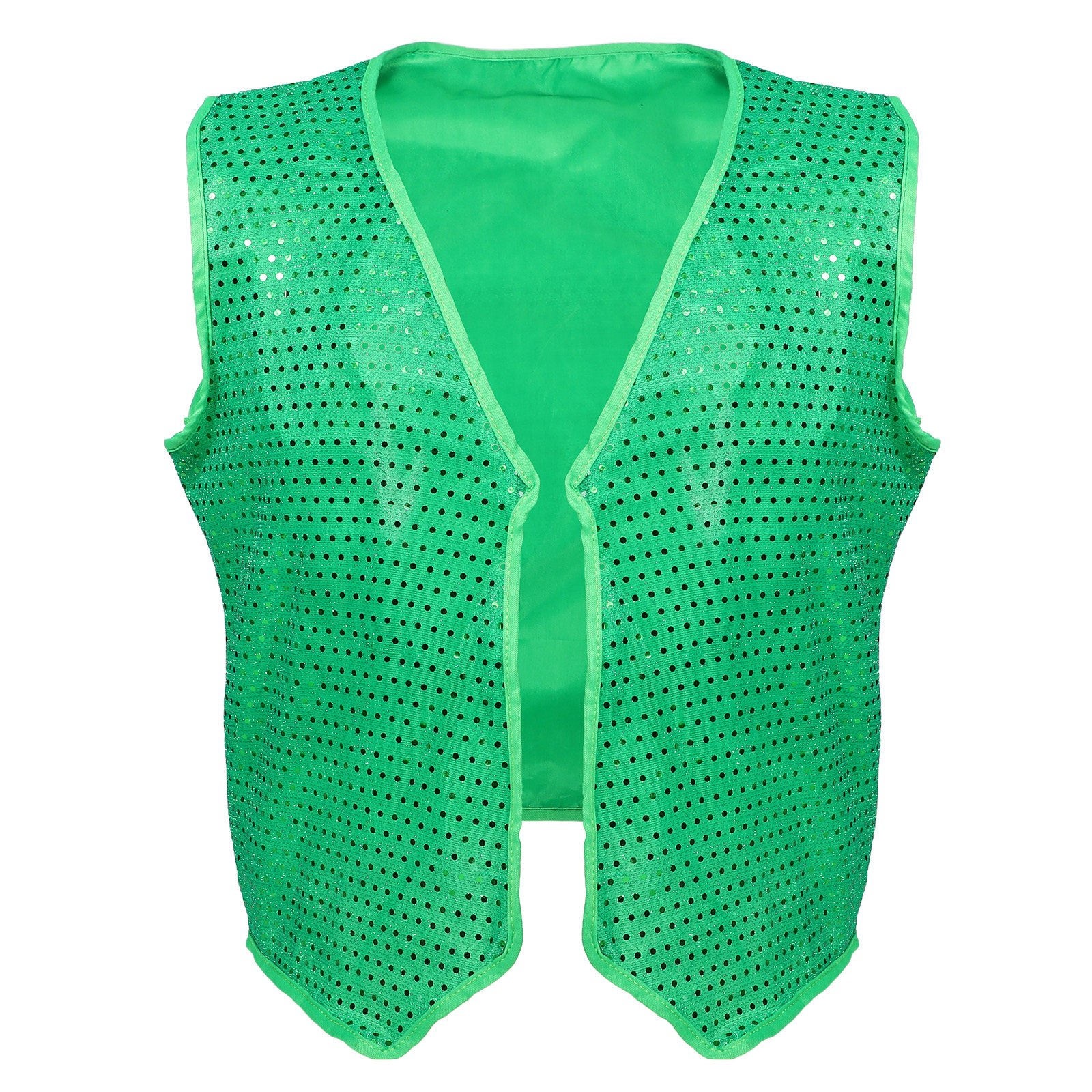 Green Sequin Irish Vest St Pat - Men'S Formal Wear Waistcoat 리뷰 및 가격