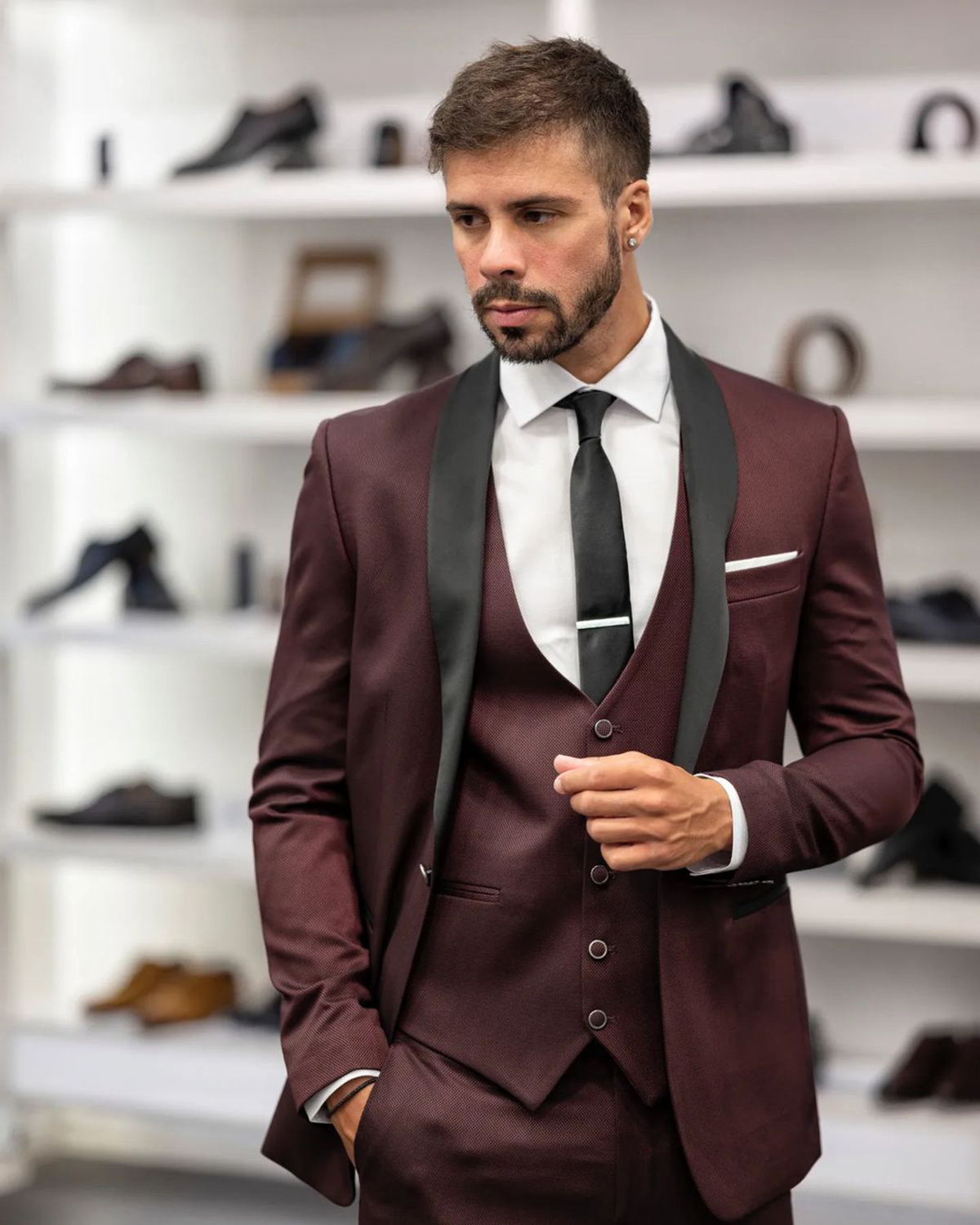 Classic Men Suit Cotton Weddin - Men'S Formal Wear No Suit 리뷰 및 가격