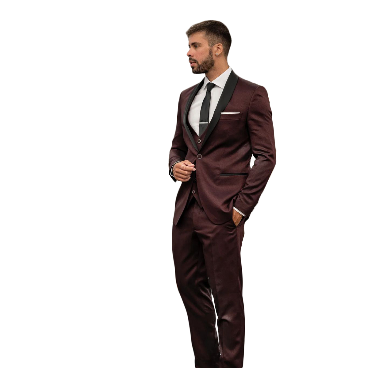 Classic Men Suit Cotton Weddin - Men'S Formal Wear No Suit 리뷰 및 가격