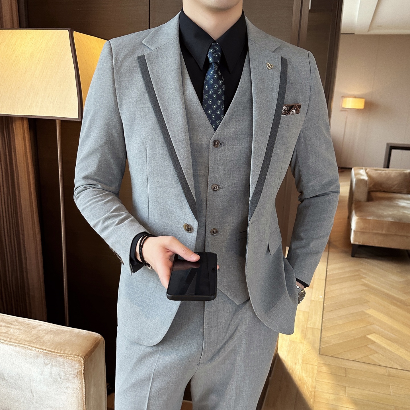 High-end autumn men's suit set - High End Men'S Formal Wear 리뷰 및 가격