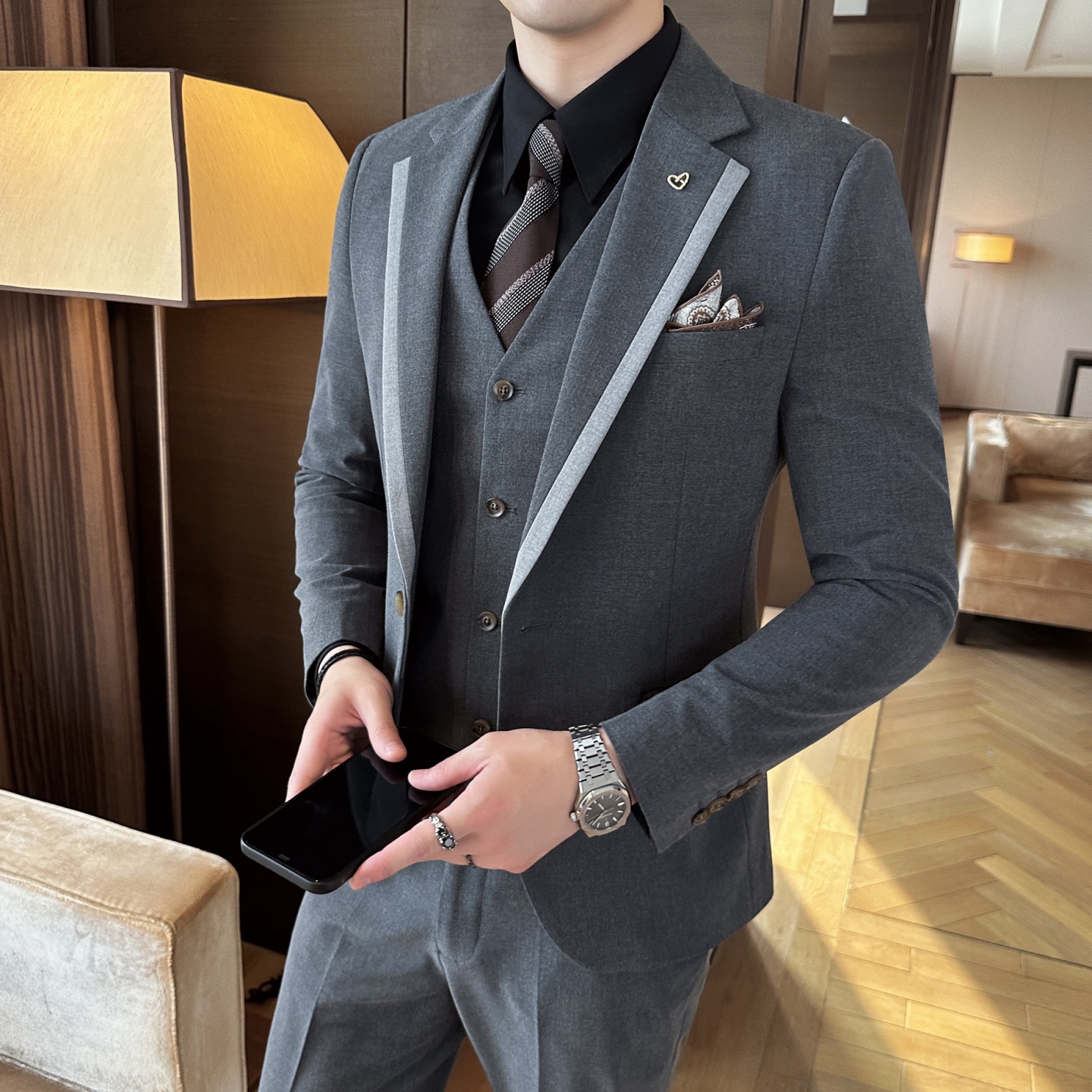 High-end autumn men's suit set - High End Men'S Formal Wear 리뷰 및 가격
