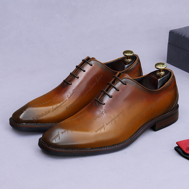 Men's Genuine Leather Oxford S - High End Men'S Formal Wear 리뷰 및 가격