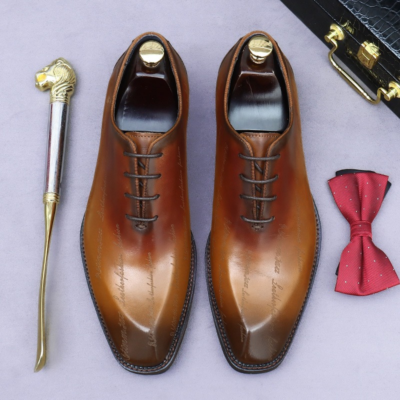 Men's Genuine Leather Oxford S - High End Men'S Formal Wear 리뷰 및 가격