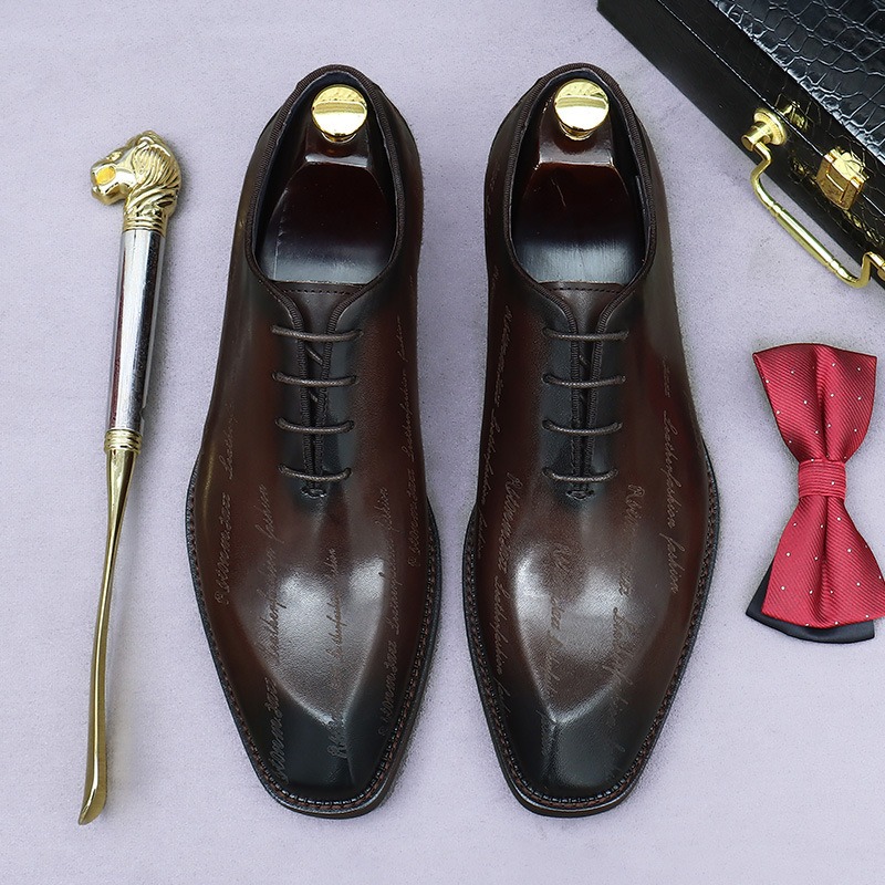 Men's Genuine Leather Oxford S - High End Men'S Formal Wear 리뷰 및 가격