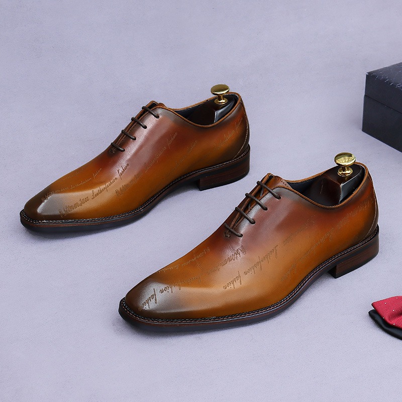 Men's Genuine Leather Oxford S - High End Men'S Formal Wear 리뷰 및 가격